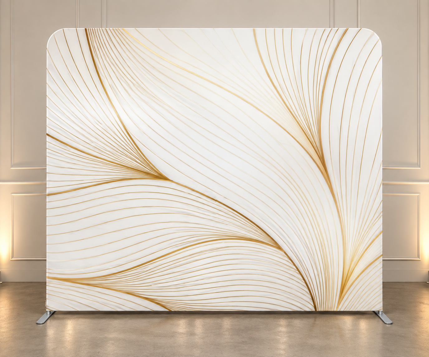 White & Gold